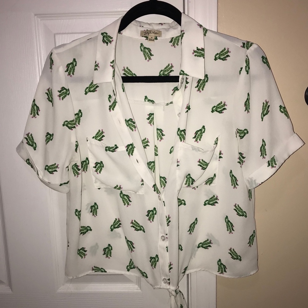 Cactus blouse 🌵